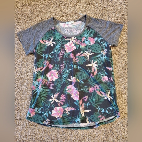 Warehouse One Women's Floral Print T-Shirt - Picture 1 of 1